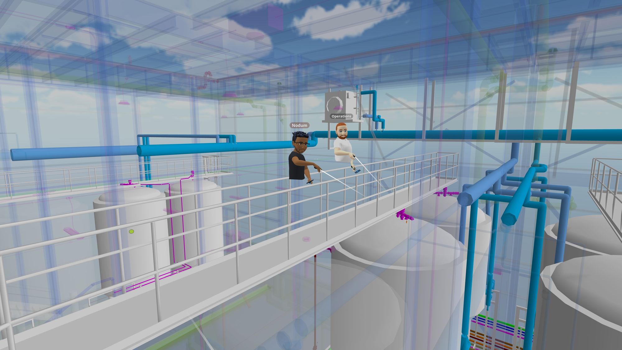 Using VR to bridge the gap between BIM and site maintenance at a brewing plant