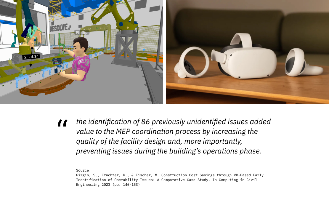 New research shows 93% of building operability issues identified in VR aren’t caught with traditional construction coordination methods