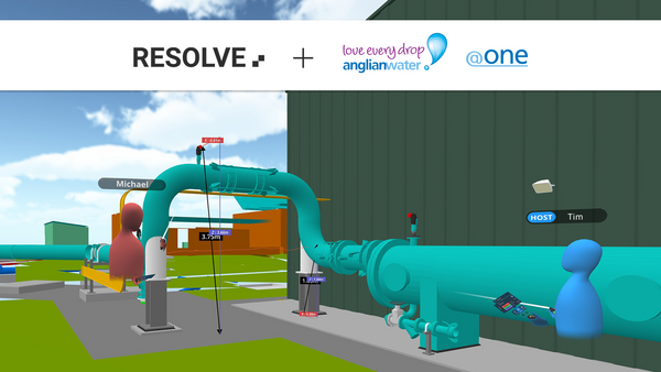 Resolve Partners with Anglian Water @one Alliance to Improve Operations Access to 3D Assets with Virtual Reality