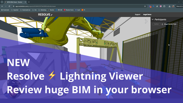 ⚡Lightning Viewer: New browser-based viewer for complex BIM